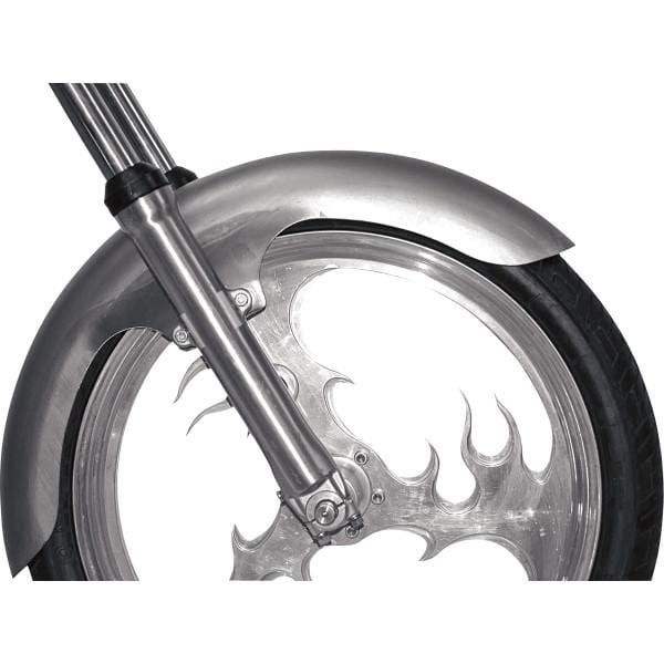 Long Flared Front Fender -  For 120/70-21 Wheel - 5.5" W x 37.5" L