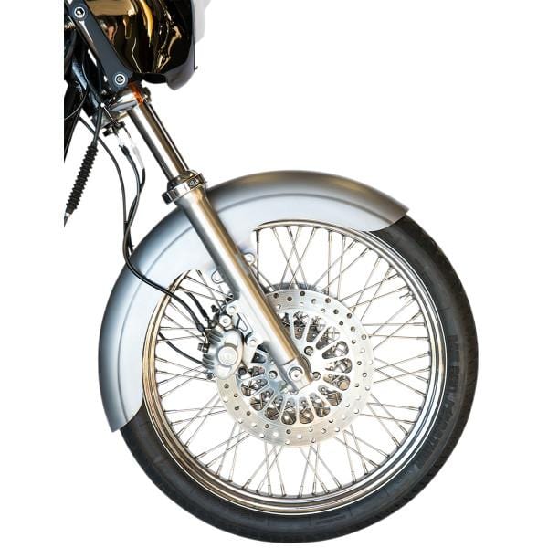 Dyna Front Fender - For 90/90-21" Wheel - 4.75" W (with No Spacers) x 34.75" L (Detailed Body-Line)